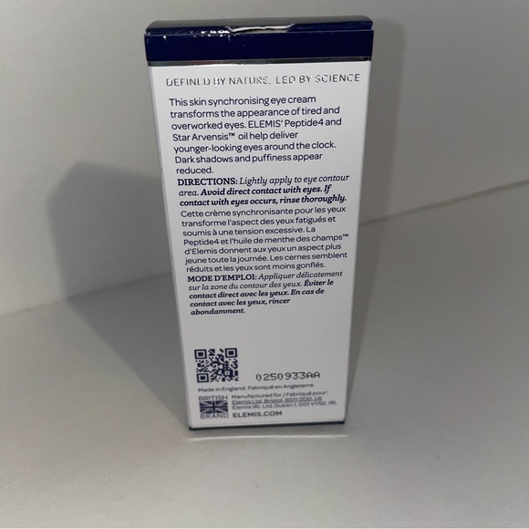 NIB Full Size Elemis Peptide4 Eye Recovery Cream - 15 ml - Picture 9 of 11